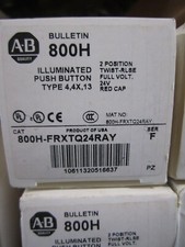 NEW ALLEN BRADLEY PUSH BUTTON 800H-FRXTQ24RAY QUANTITY 