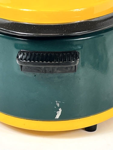 Nesco Green Bay Packers Slow Cooker Roaster Steam Bake 4816-15 Gold Black 6 Qt - Picture 8 of 16