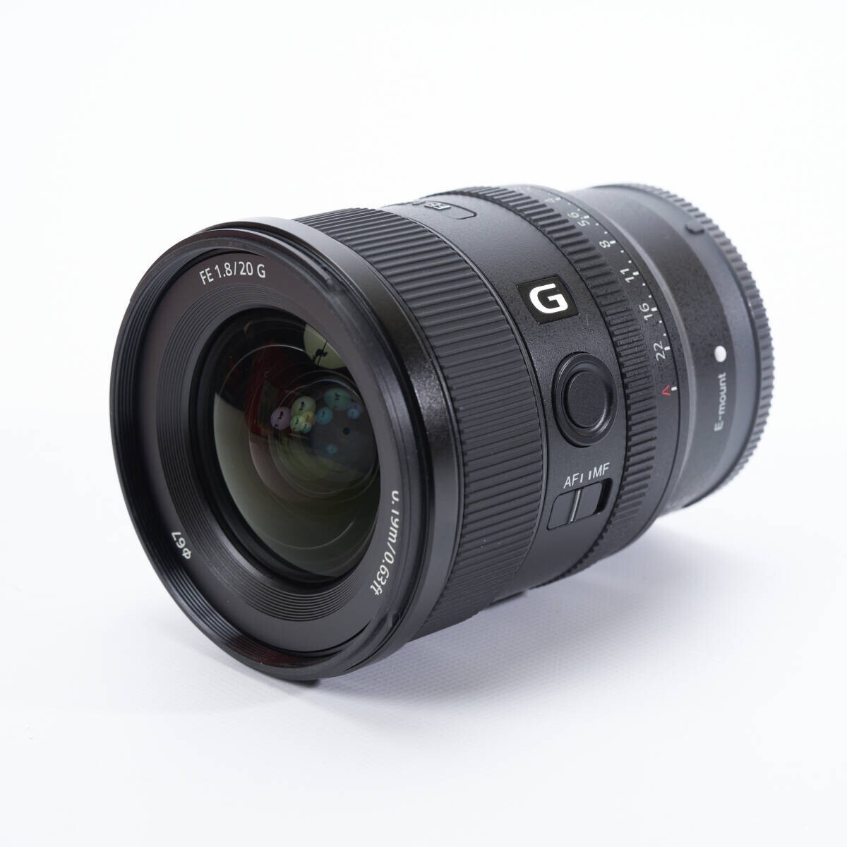 SONY Wide-angle Single Focus FE 20mm G G Lens E-mount