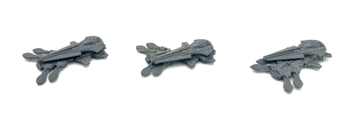 3x ATLATL GRAVTANKS CONSTRUIDOS Dropzone Commander Hawk Wargames - Imagen 2 de 3