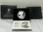 2021 S  1 oz American Silver Eagle Type 2 'Flying Eagle' Proof  OGP w/ COA