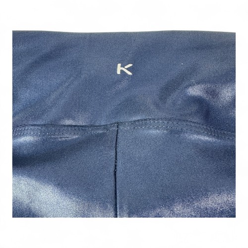 Leggings Koral Liquid Shine tiro alto azul medianoche infinito atletismo talla M - Imagen 4 de 12