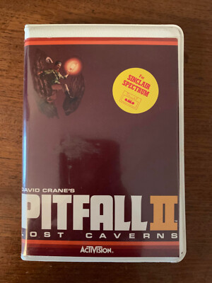 Pitfall II 2 Lost Caverns - Activision - ZX Spectrum Spiel (getestet voll funktionsfähig)