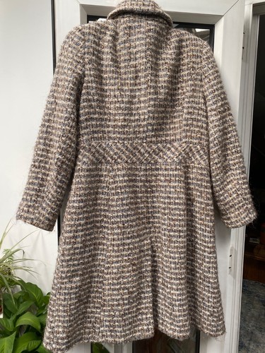 ladies Monsoon lined wool coat size 16 - Picture 5 of 8