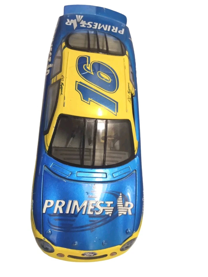 1998 Racing Champions Nascar Diecast 1:24 #16 Primestar Ted Musgrave Blue/Yellow - Image 4 of 4