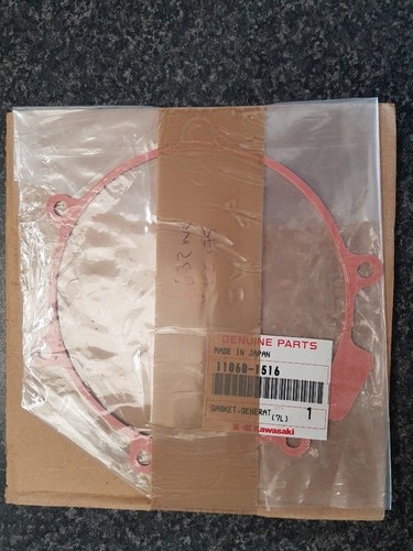 KAWASAKI KE175 GASKET GENERATOR COVER PT NO 11009-1901 - 第 1/1 張圖片