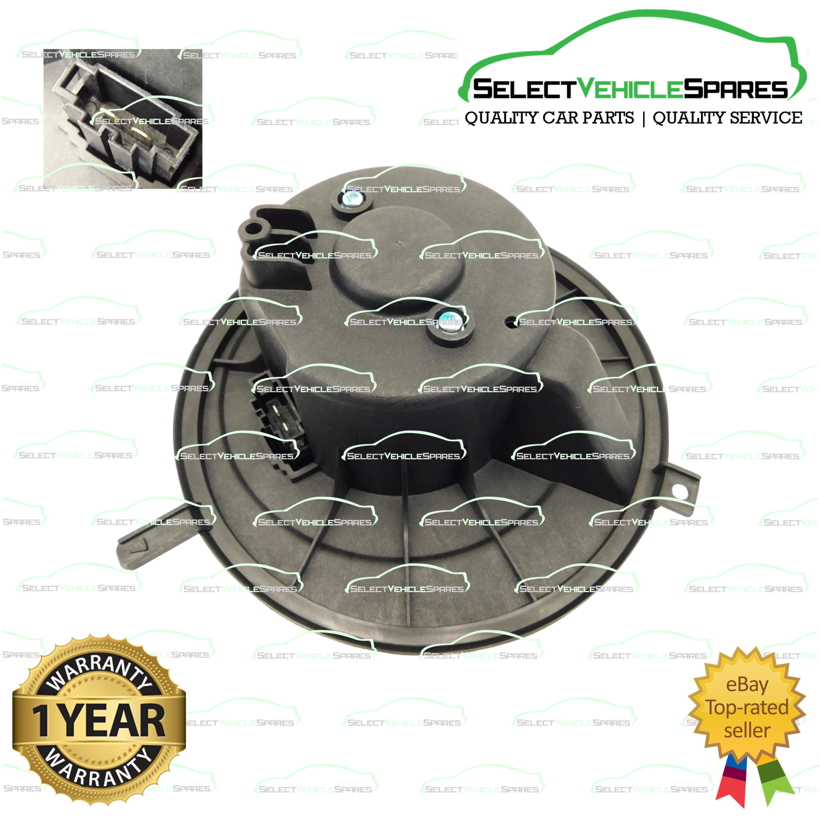 NEW AUDI / VW / SEAT / SKODA HEATER BLOWER FAN MOTOR RHD 1K2819015 (MANUAL AC)