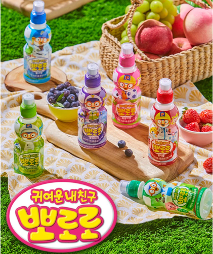 Paldo Pororo Baby Juice | Kids Drink | Korean Fruit Juice | Strawberry Flavor - Picture 6 of 6