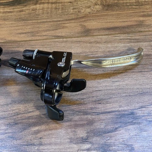 Vintage Shimano Deore LX ST-M567 Shifter Brake Levers 24 Speed 3x8 NICE - Picture 7 of 11