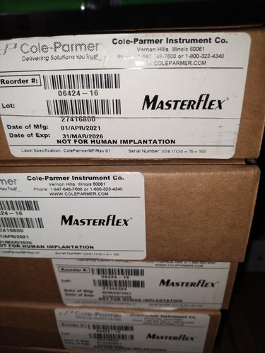 Masterflex Pump Tubing MFLX-06424-16 - Picture 2 of 5
