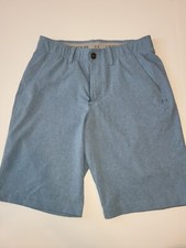 Mens Under Armour Match Play Golf Shorts size 30 blue