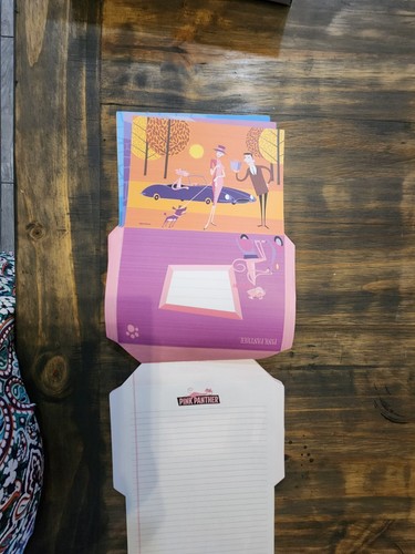 Pink Panther Fold and Mail Stationary Tablet (K) SHAG Josh Agle - Picture 9 of 18