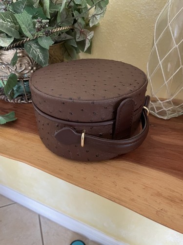 Brown Jewelry Travel Tote 6" x 3.5"