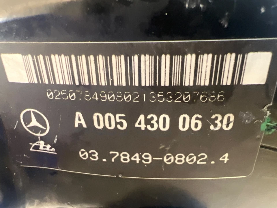 Potenciador de freno y cilindro maestro mercedes r170 slk230 slk320 0054300630 Foto 2 de 4