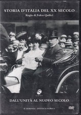 DVD Storia d’Italia del XX secolo F. Quilici Dall’unità al nuovo secolo 1 M00321