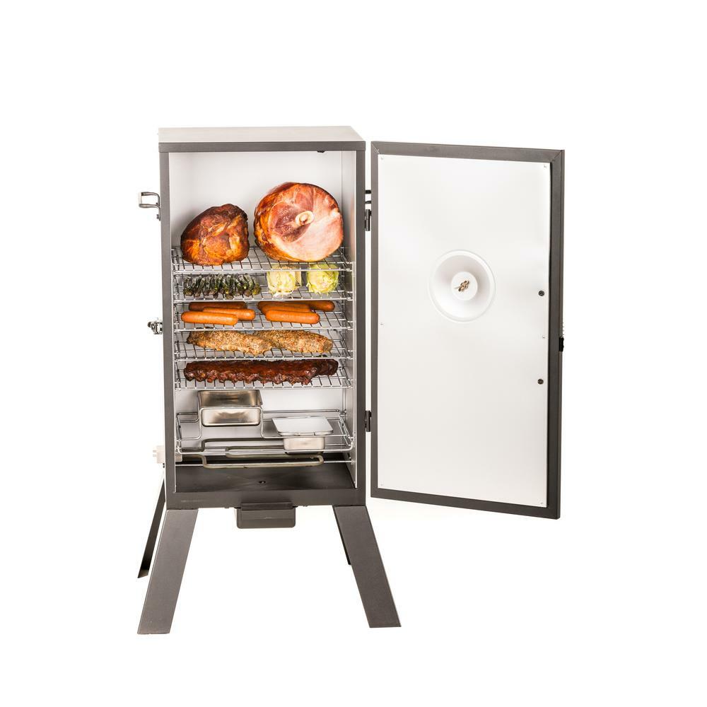 Masterbuilt Smoker 30 Inch Electric Analog Control 3 Racks 