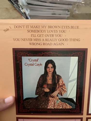 Crystal Gayle LP Sampler Album Rare Record - Picture 3 of 6