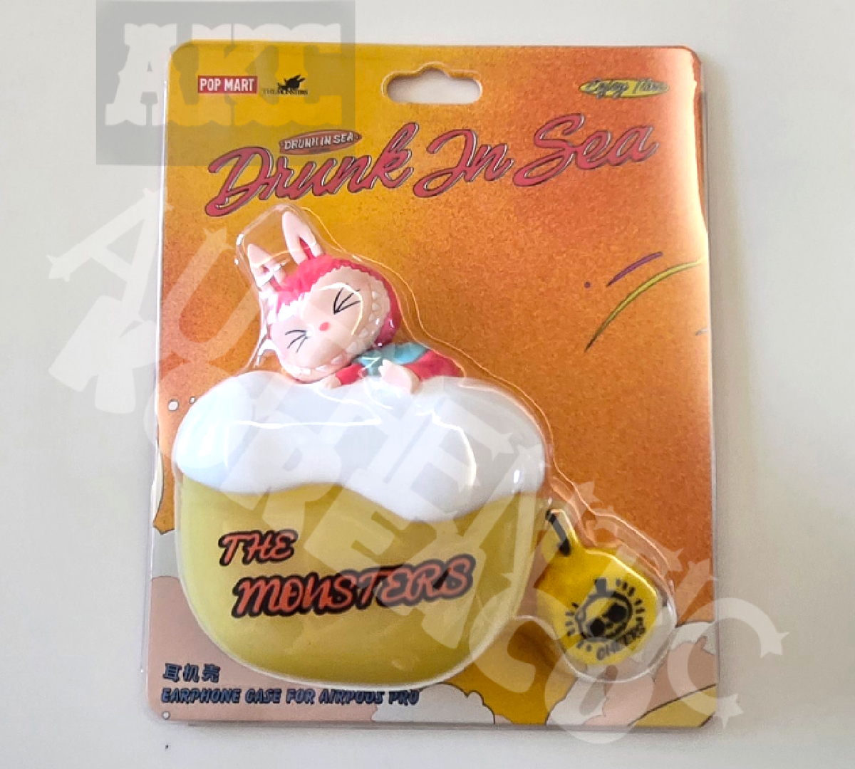 POP MART LABUBU Earphone Case❤k888 Pop Mart Labubu The Monsters Wacky Mart Series Earphone Case