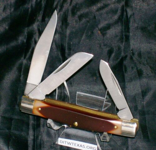 Schrade 152OT Knives Gift Set & 34OT "Bone Daddy Inscription" W/Packaging Rare - Picture 8 of 11