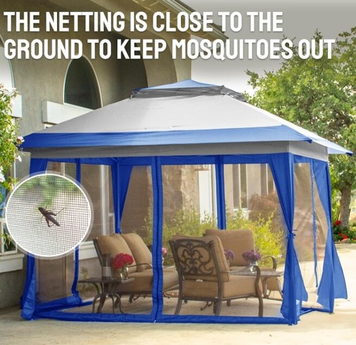 13x13 Outdoor Pop Up Gazebo Canopy Tent on Clearance for Backyard & Patio - Picture 3 of 9