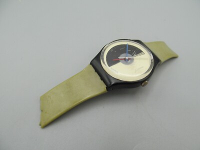 Vintage Swatch 6415-PO 755 Mezza Luna Moon Wristwatch