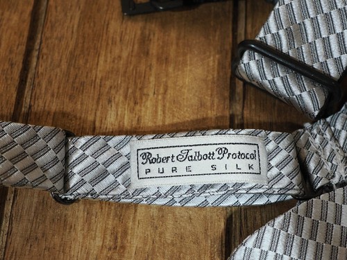 Robert Talbott Protocal Seide Kummerbund und Fliege Set - Bild 2 von 2