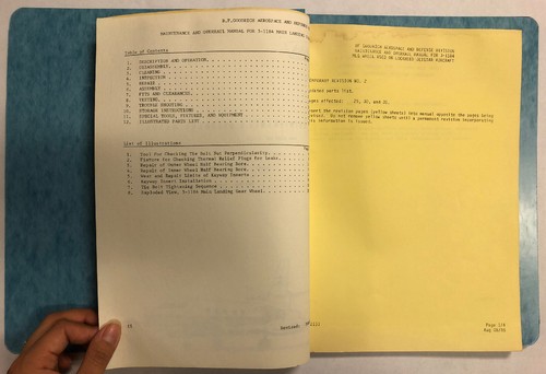 B. F. Goodrich Maintenance And Overhaul Manual For Part No 3-1184 - Bild 3 von 12