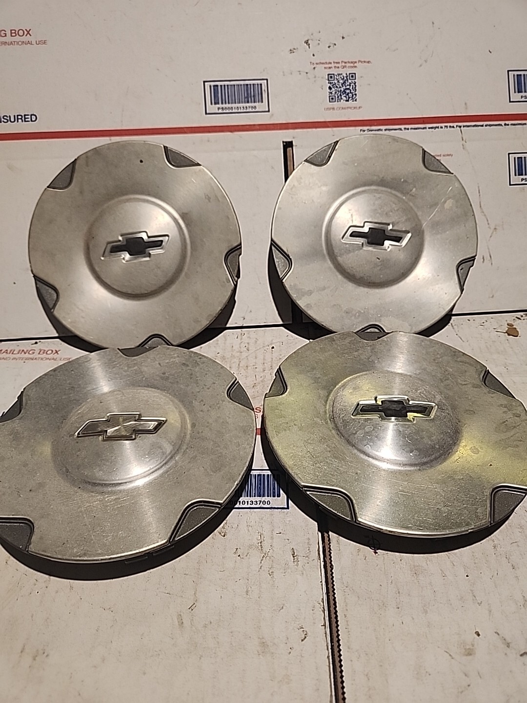 Set 4 Chevy Trailblazer Wheel Center Caps 02 03 04 2005 2006 9593378 16" Hubcaps eBay