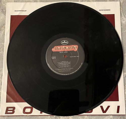 Bon Jovi “Self-Titled” ~ Mercury Records 814 982-1 M-1 LP 1984 - Picture 6 of 7