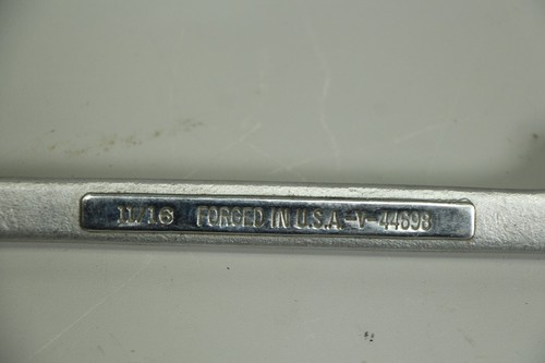 Craftsman 11/16in VA 44698 Combination Wrench Vintage Made in USA hand tool - Picture 2 of 5