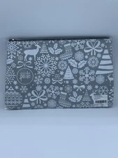PERFECTLY POSH CHRISTMAS Silver MAKEUP/ACCESSORY BAG NEW