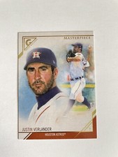 2017 Topps Gallery Baseball Justin Verlander Masterpiece #8