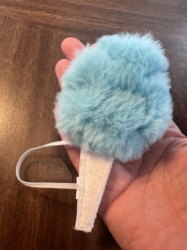 Accesorio raro Build a Bear - Muñeca azul algodón caramelo ~ difícil de encontrar ~ BABW - Imagen 2 de 3