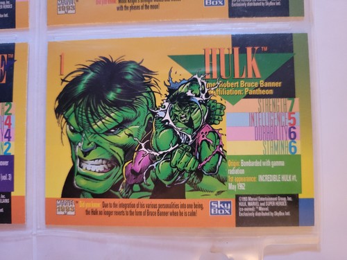 LOT 24 1993 Marvel Fleer Skybox Trading Cards including Famous Battles Wolverine - Picture 16 of 16