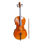 4/4 Cello Bag Bow Rosin Bridge Natural Accessories for Cellists