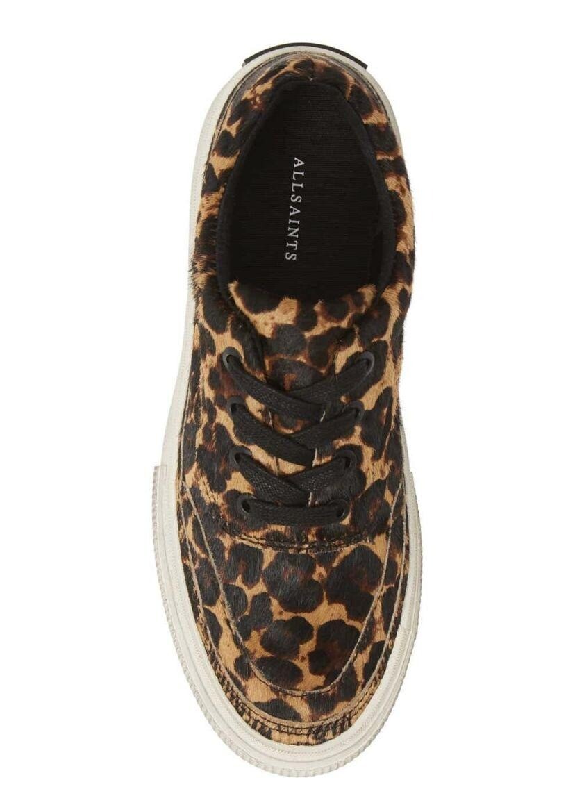 ALLSAINTS Mercia Leopard Sneaker NWOT 40 ALLSAINTS Mercia Leopard Sneaker NWOT 40