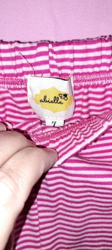Girls Beautiful 2 Peice NWT Abielle Pink Embroidered Set Size 7 (Dancing Girls) - Picture 9 of 9