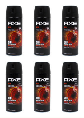 Axe Musk Moschus Deodorant Bodyspray Deospray , 6x150ml EAN8720181114557