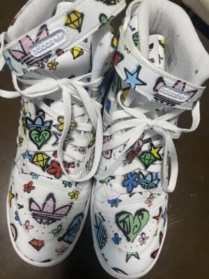 Size 9 - adidas Jeremy Scott x Forum 84 High Monogram for