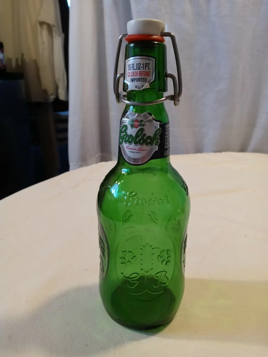 Grolsch Beer Bottle Home Brew Porcelain Swing Top Bottle, 48 OFF