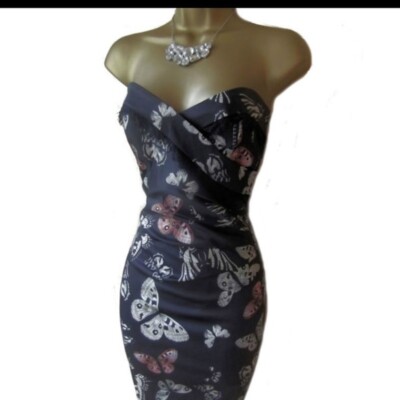 karen millen butterfly dress