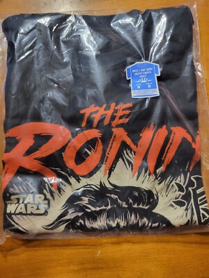 Funko Pop! Tees Tee T-Shirt Adult Unisex Medium Black Star Wars The Ronin Target