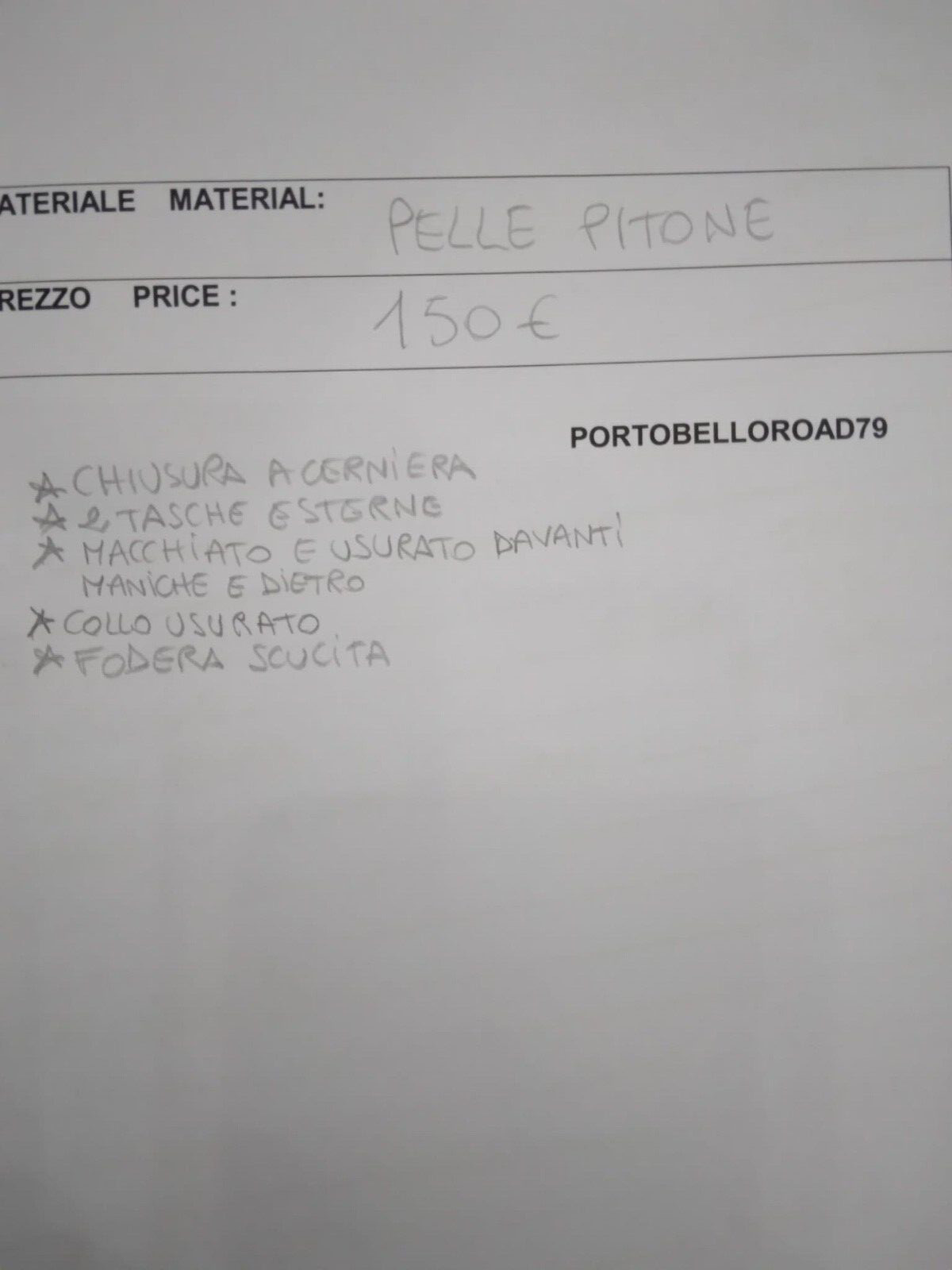 Vera Pelle Lederjacke Von Python Gebraucht Frau W… - image 17