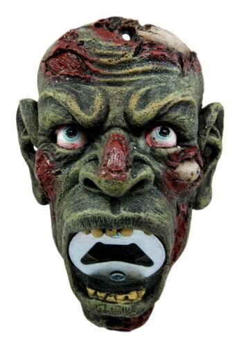 Ebros Gift Walking Dead Grotesque Zombie Wall Bottle Opener Figurine 5.75" H - Bild 1 von 5