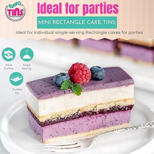 EUROTINS 6er Set Mini Kuchendosen loser Boden Geburtstag Party Pfannen Gebäckform - Bild 21 von 43