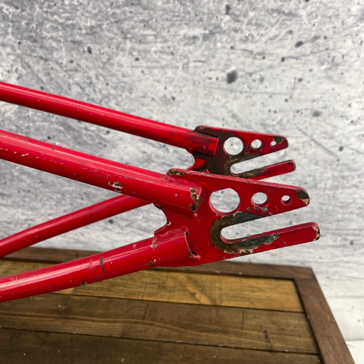 deep BMXフォーク 赤 deep BMXフォーク 赤 新品 27パイ ZXタイプ フロントフォーク