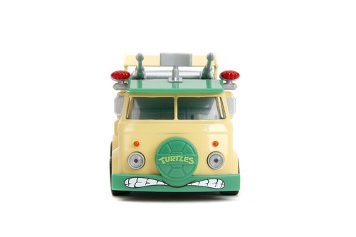 Jada 1:32 Hollywood Rides Ninja TMNT Part Wagon Diecast Model Car 34723 Turtles - Picture 3 of 12
