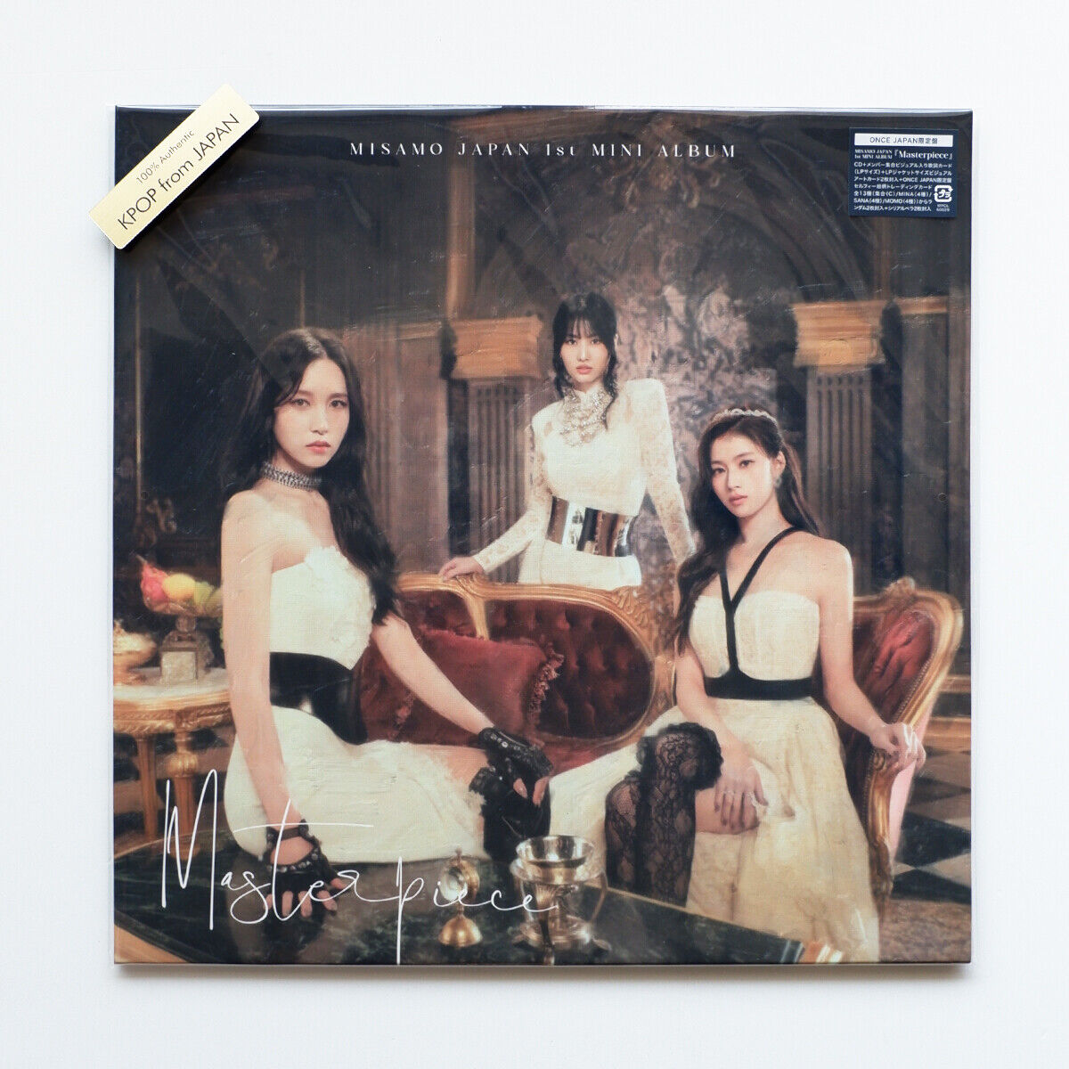 Unopened MISAMO Masterpiece ONCE MINA SANA MOMO Japan Album Unopened MISAMO Masterpiece ONCE MINA SANA MOMO Japan Album