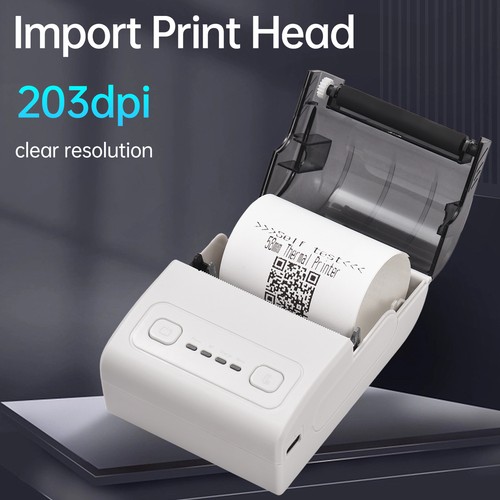 Bisofice Portable Thermal Printer 2 inch USB Receipt Bill Q9Z3 - Picture 6 of 11