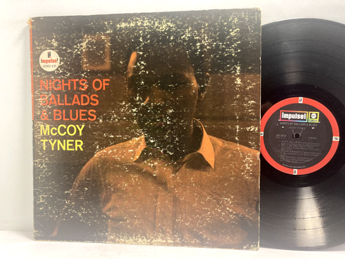 McCoy Tyner - Nights of Ballads & Blues LP - Impulse A-39 - Tested VG RVG Listen